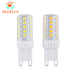 OEM/ODM G9 LED Bulb 4W Equivalent 40 Watt T4 G9 Halogen 3000K Soft Warm White No-Flicker Light