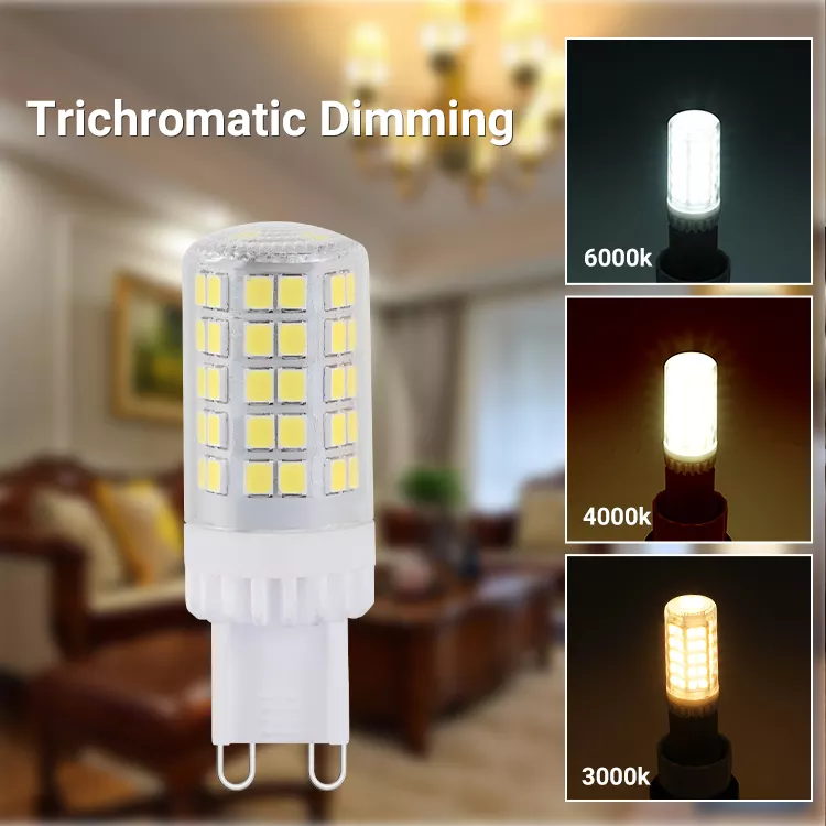 G9 led bulb supplier Ceramic  SMD2835 LED Bulb Warm/Cool White  light bulbs for wall lamps