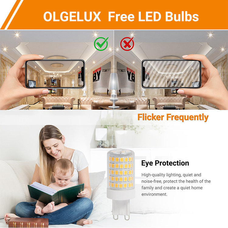 G9 Led Bulb 8w Equivalent 40 Watt T4 G9 Halogen G9 Led Dimmable Light