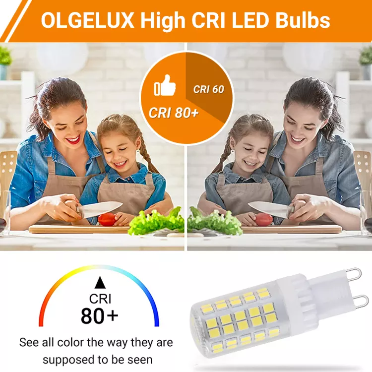 G9 LED mini bulbs AC120V Dimmable G9 LED 5W Ceramic Lamp Power LED Lighting G9 SMD Bulbs