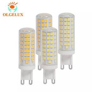 G9 Led Bulb Ac120v No Fliker 2700k-6500k Corn Bulb Ceramic Lamp Body Fast Heat Dissipation High Brightness Light Source