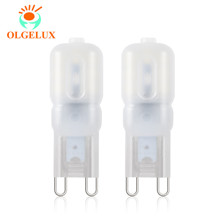 Factory Price G9 Bi Pin Base Light Bulbs T4 40W 120V Halogen Equivalent G9 LED Chandelier Lighting AC Power Supply