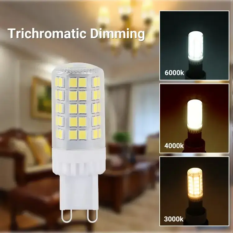 OEM/ODM G9 Led Bulb No Flicker 5w  Strobo-free High Brightness ETL  AC120V For Home Lighting