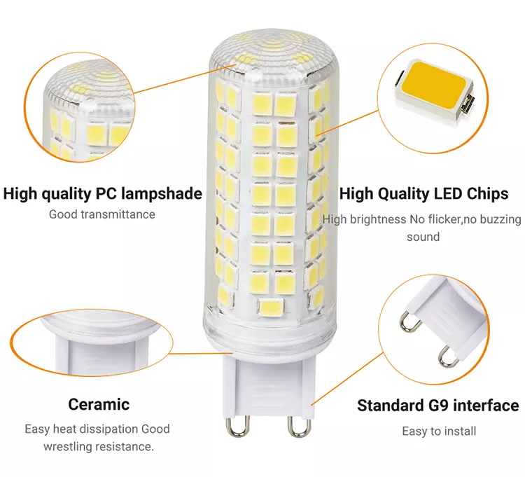 LED G9 Bulbs with Energy  Saving  for home lighting g9 led mini bulb can replace 40w halogen lamps