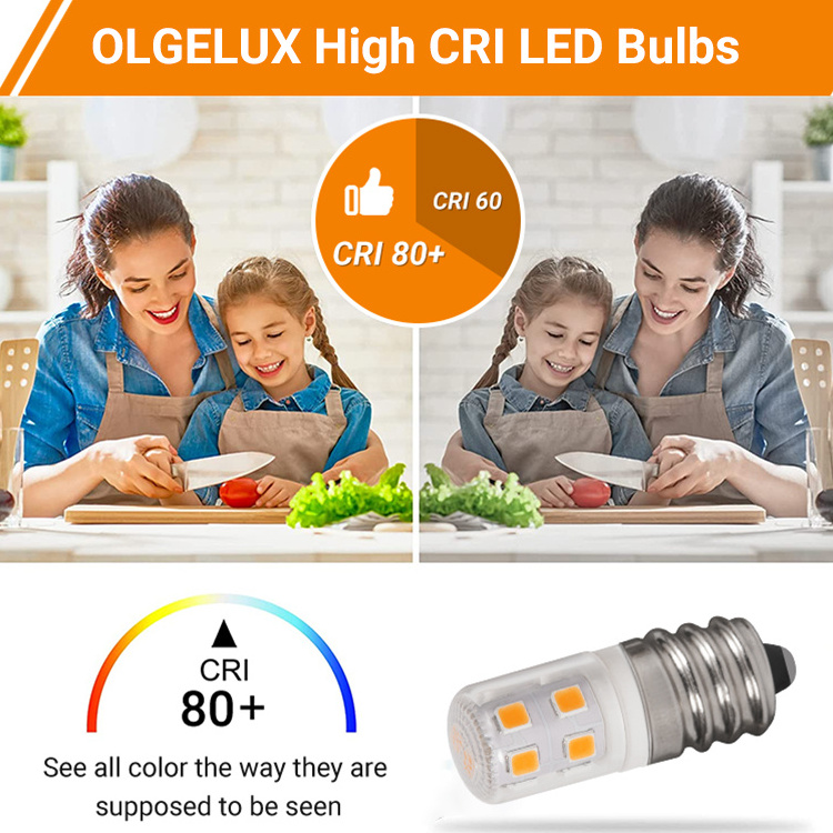 NEW Mini E12 LED 2.5w 251LM 120V LED Corn Bulb SMD2835 360 Beam Angle Replace Halogen Chandelier Lights E12 Led Bulb