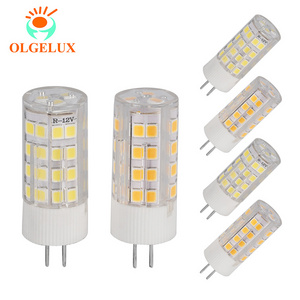 G4 LED High Brightness Lamp Bead Ceramic Lamp Body Corn Bulb 12V Low Voltage Output  Warm Cool White Lighting