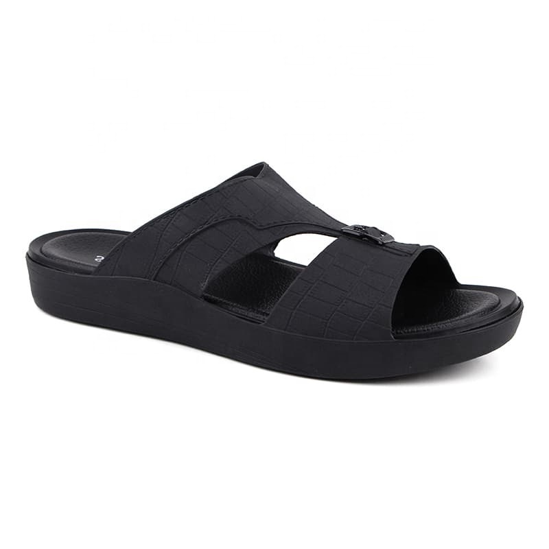 Arab Sandals Fashion Leather Sandals Lightweight Thick Sole Comfort Slides Sandalias Para Hombre Mens Sandals Slippers For Men