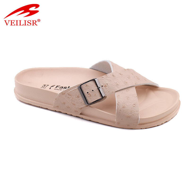 Outdoor Summer PU Upper Ladies Slippers Women Slide Sandals