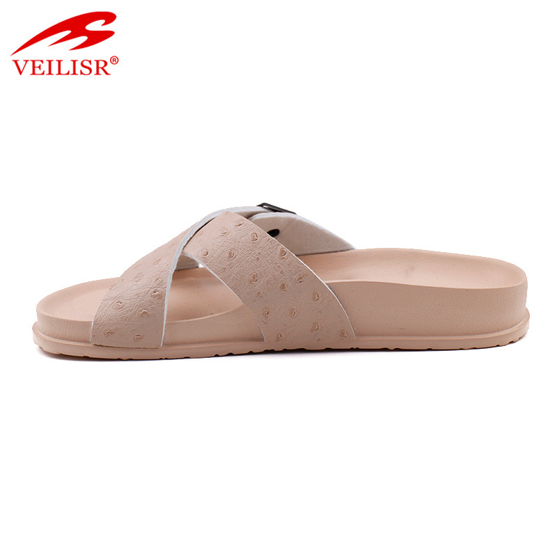 Outdoor Summer PU Upper Ladies Slippers Women Slide Sandals