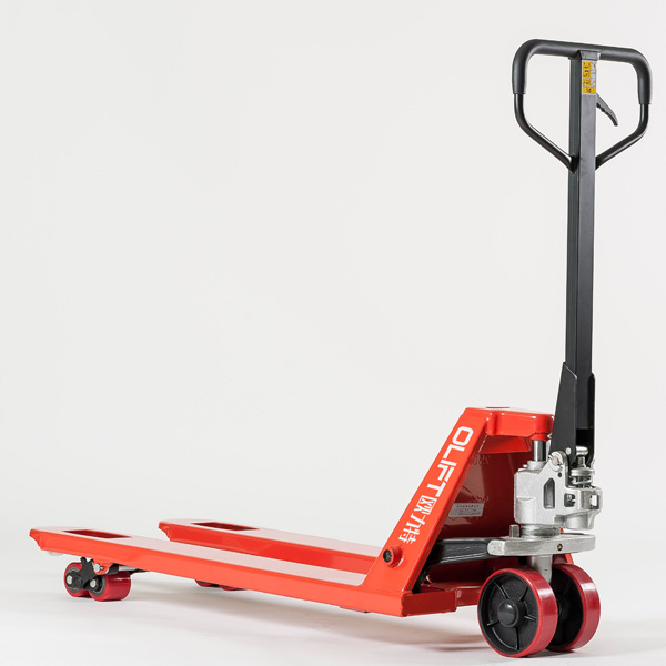 Full Rubber wrapped handle Manual Hydraulic Pallet Truck