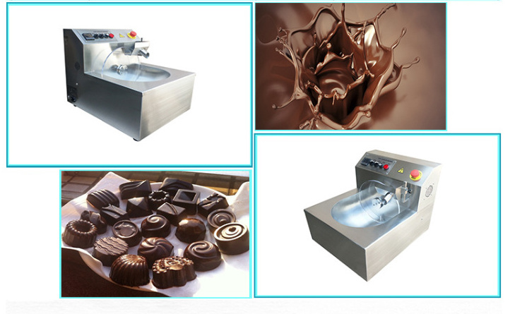 Automatic Stainless Steel chocolate melting machinery chocolate tempering machine