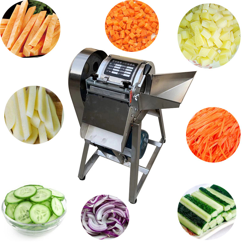 Industrial restaurant multifunctional automatic electric vegetable cutter machine/vegetable cutter