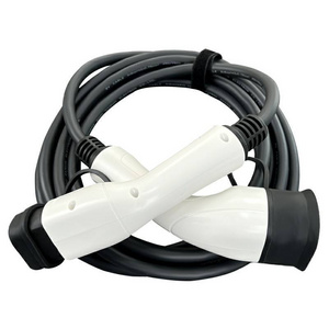 Electric Vehicle Portable Ev Charger 3.5kw 7kw 11kw 21kw  32A Type2 Portable Ev Charging Cable