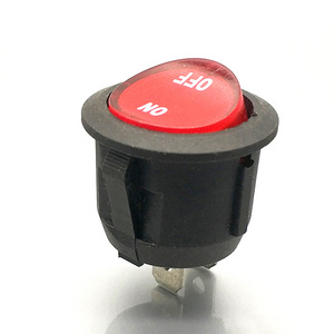 mini 6 pins 4 pin t85 cqc round rocker switch