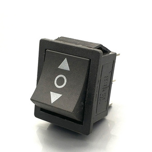 t85/55 6a 250vac electrical 6p dpdt rocker switch