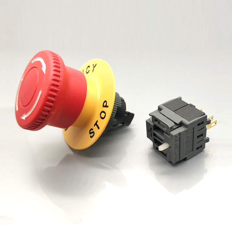 electric vehicle 16mm crane waterproof emergency stop switch