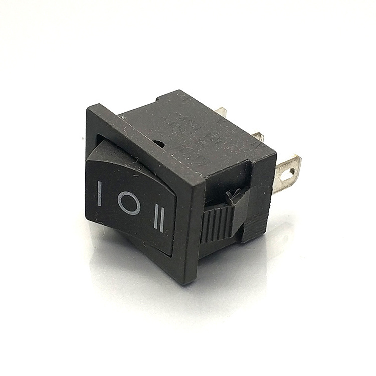 on off on KCD1 3pin 24V 125V 250V rocker switch t125 55