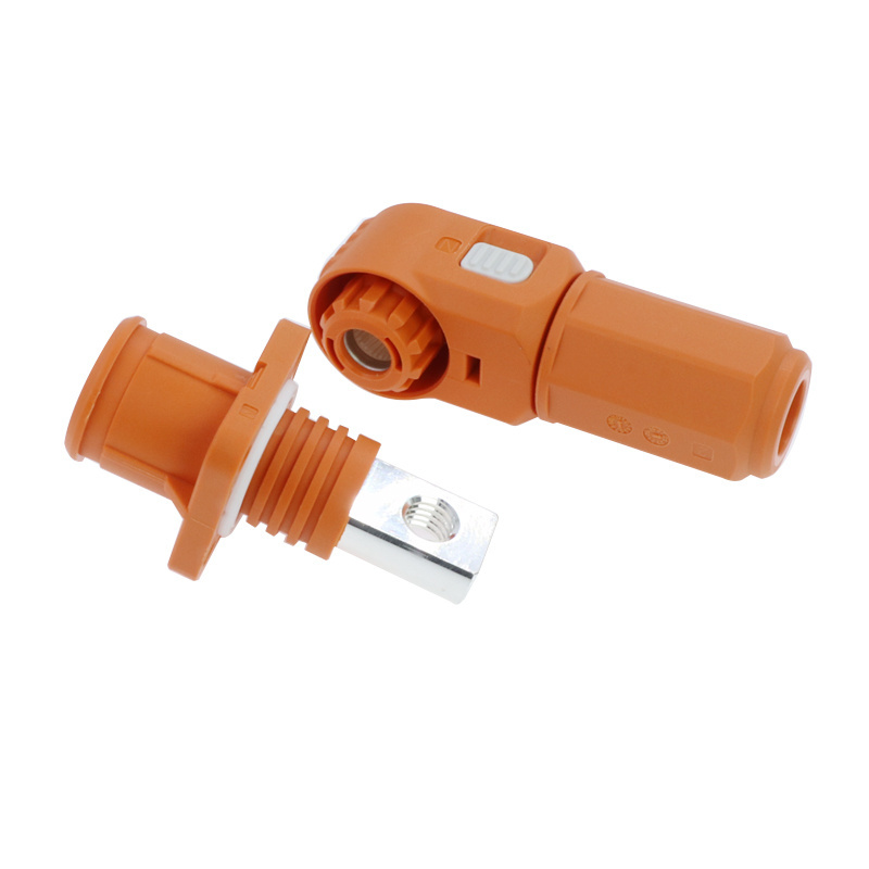 New Energy's IP67 Waterproof Battery Connector High Current Copper Plug for Power Storage System DC Application