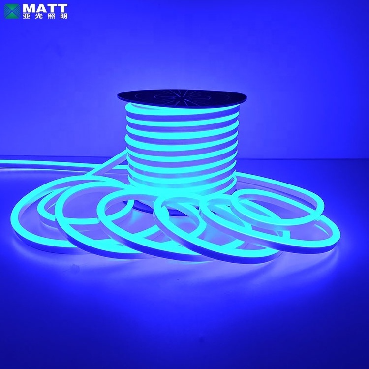 Cuttable DMX RGB changing neon light IP65 67Waterproof led RGB neon rope flex Light DC12V 24V for outdoor building decoration