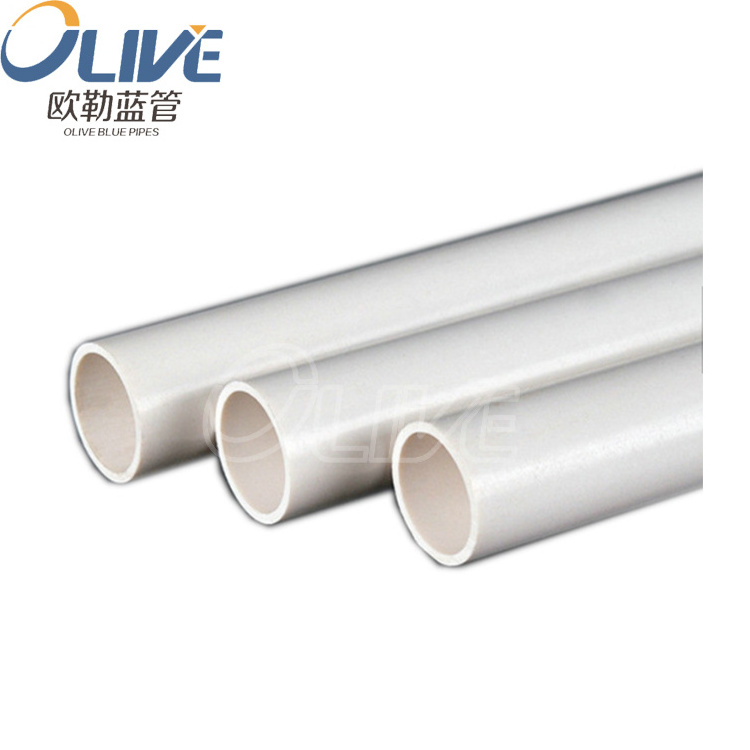 astm 65mm pvc plastic pipe diameter 75mm 110mm 140mm 2inch 5 inch price list pvcu water plastic tube pipe prices