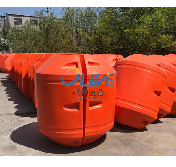 Sale pe dredge hdpe floating buoy pe dredging pipe float floater pipe floats price