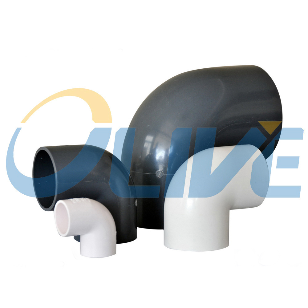 110mm pvc pipe 90 elbow 4 inch u-pvc fittings price pvc blue elbows catalogue