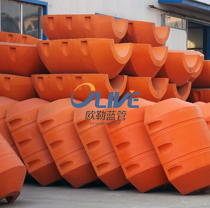 Sale pe dredge hdpe floating buoy pe dredging pipe float floater pipe floats price