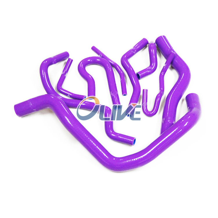 Air Intake Silicon Hose 1.8t Radiator Coolant Purple Silicone Hose for Auto Parts