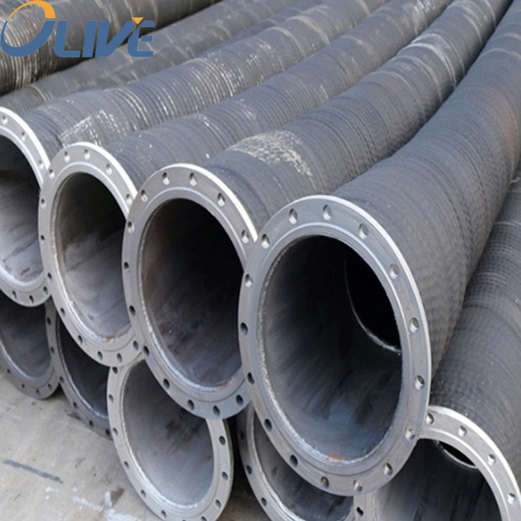 4inch 5.5 inch concrete mud pump rubber water end hose concrete pump composite rubber hose prices