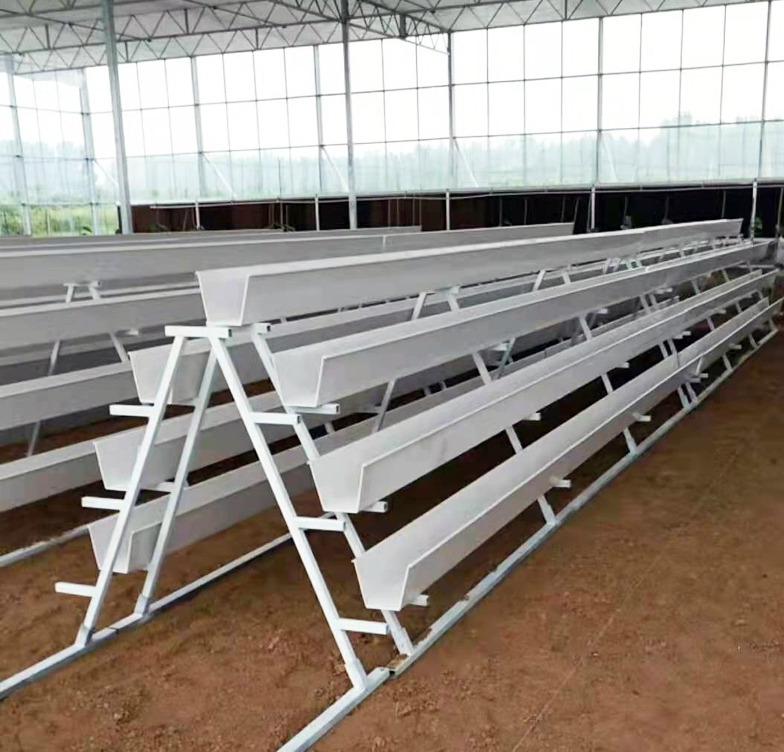 Rectangular hollow PVC tube plastic rectangular pvc pipe sizes nft tube hydroponic pipe