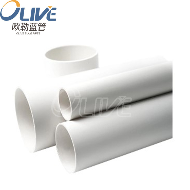 astm 65mm pvc plastic pipe diameter 75mm 110mm 140mm 2inch 5 inch price list pvcu water plastic tube pipe prices