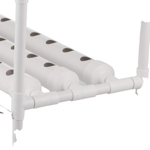 Square PVC Pipe 2.5 x 4 Inches Solid Irrigation Pipe Hydroponic Cube Hydroponic