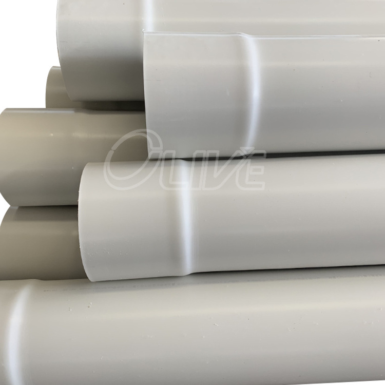 18 inch diameter pvc pipe prices 150mm diameter white irrigation pipe pvc price list