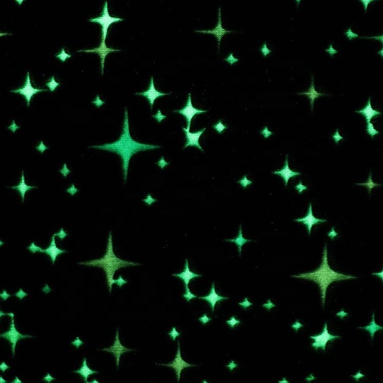 Oeko-TEX Certified Glow in The Dark Scented Blanket Stars Pattern Sunlight Blanket With Changeable Color for Kids