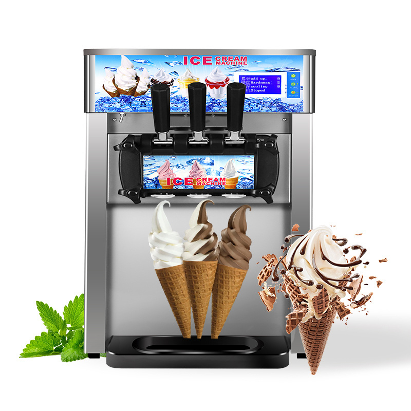 Spaghetti Ice Cream Machine Ice Cream Machine Roller Ice Cream Machine One Flavor