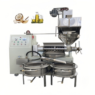 High Quality 100-150KG/H Coconut Oil Making Machine Coconut Oil Press Machine Copra Oil Pressing Machinery