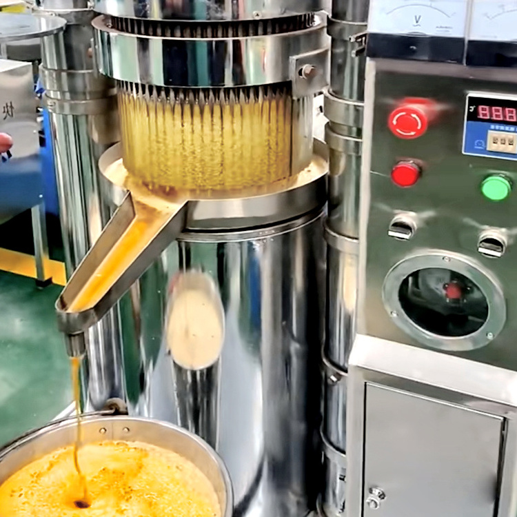 6yz-180 automatically cocoa butter hydraulic 2.2kw machine 150kg/h oil press oil extractor oil press cooking niger seeds