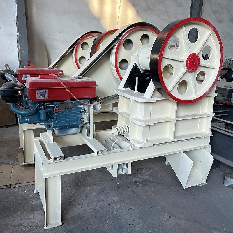 Jaw Crusher Machine For The Stone Jaw Crushing Plate Portable Mobile Stone Rock Gold Ore Crusher Diesel Jaw Crusher