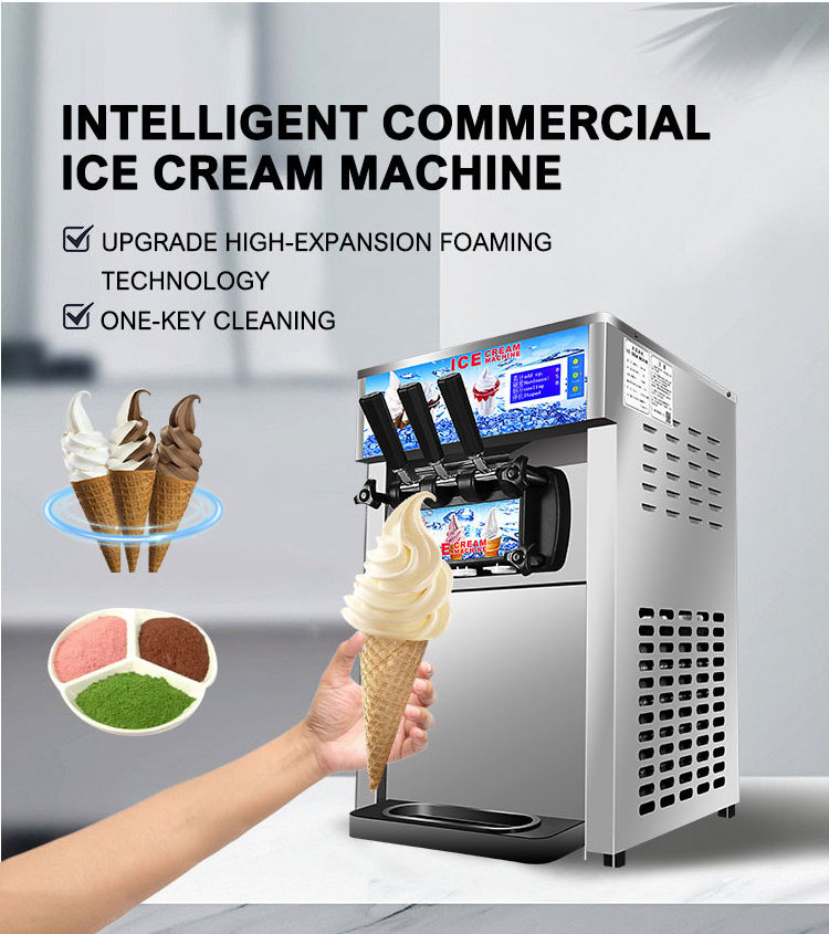 Soft Serve Ice Cream Machine Vending Machine For Ice Cream Ice Cream Machine Vevor