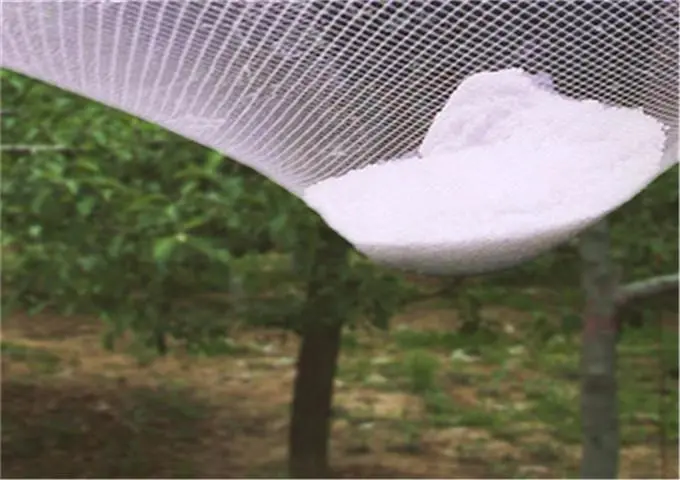 100% virgin hdpe knitted woven netting white 50 60 70 GSM anti hail nets