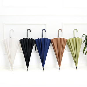 25 Inch Automatic Open Straight Umbrella Popular Wholesale Cheap Business Umbrella