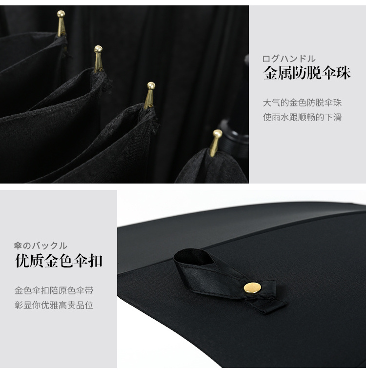 25 Inch Automatic Open Straight Umbrella Popular Wholesale Cheap Business Umbrella