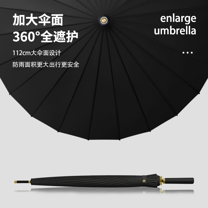 Custom Wind Proof Waterproof Big Golf Straight Outdoor Umbrella With Logo , Custom Sun big Umbrellas For The Rain Waterproof