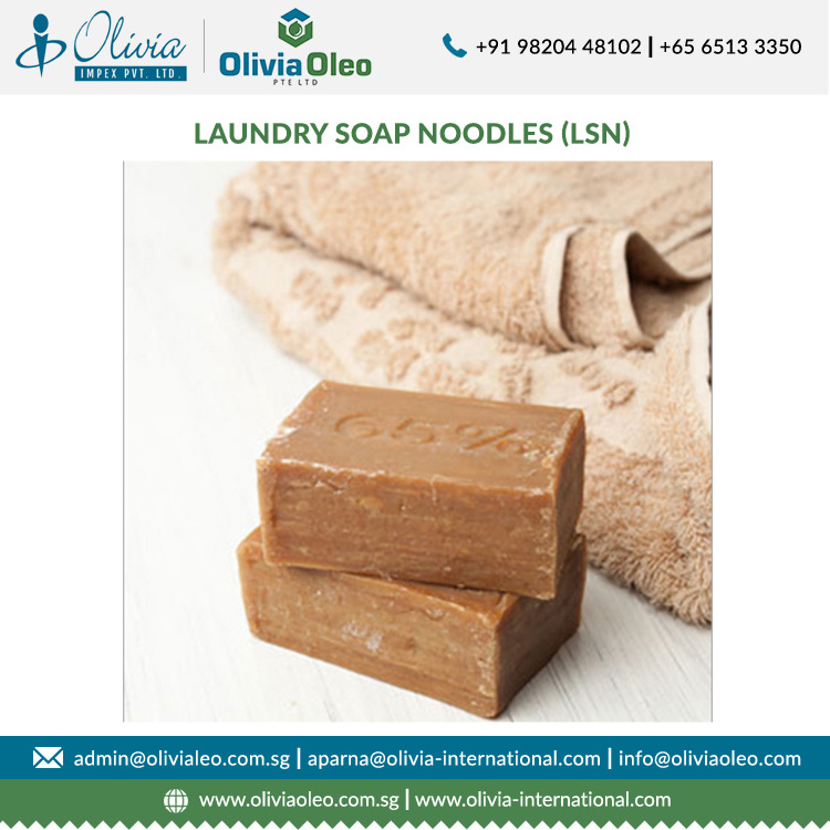 Exporter of Laundry Soap Noodles Superlative Quality 76% TFM Laundry 9010 Grade Soap Noodles for Washing Clothes