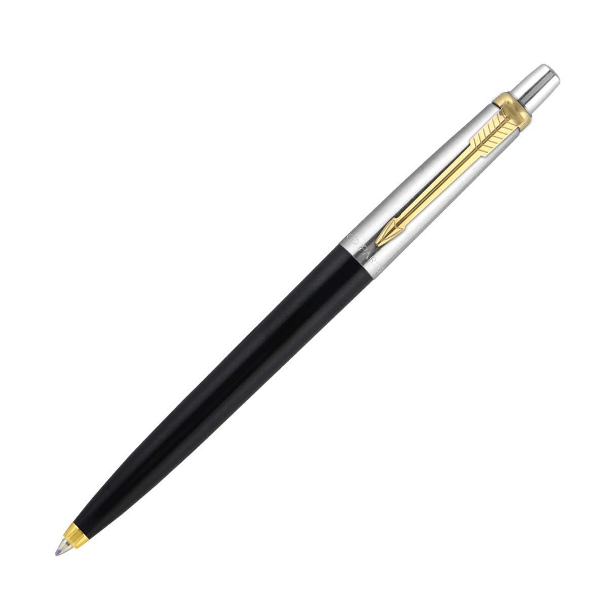 Premium Ballpen Jotter Standard Stainless Steel Black Barrel Parker Pens Promotional Custom Logo Ball Point Pens Fine Jotter