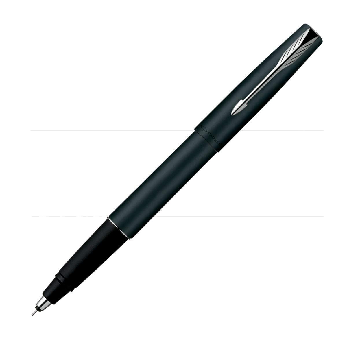 Matte Black Roller Ball Pen Parker Jotter Stainless Steel Ball Pen CT for Gifting Pen for Office Employees Teachers Students