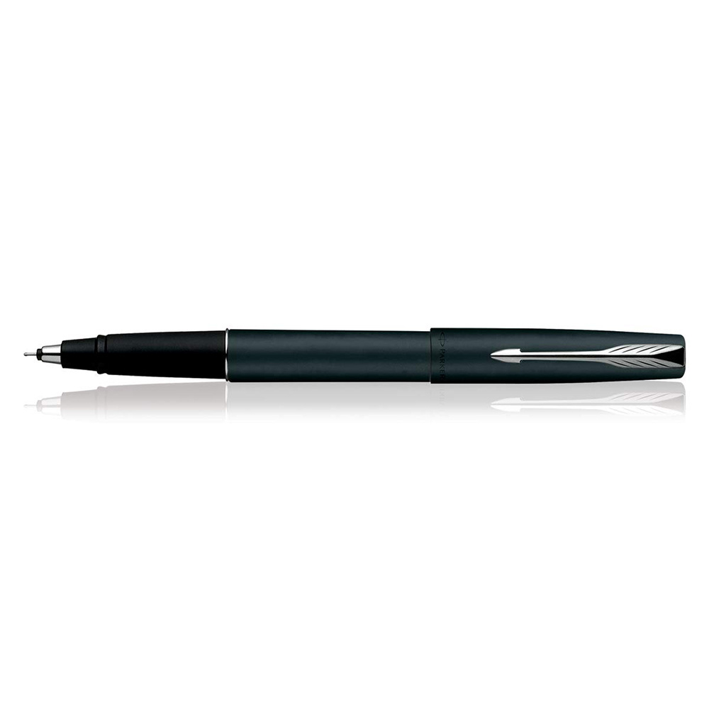 Matte Black Roller Ball Pen Parker Jotter Stainless Steel Ball Pen CT for Gifting Pen for Office Employees Teachers Students