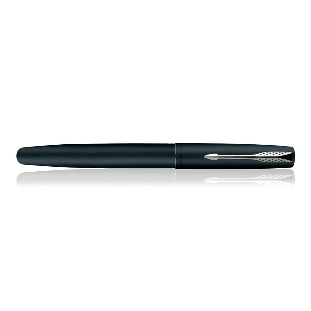 Matte Black Roller Ball Pen Parker Jotter Stainless Steel Ball Pen CT for Gifting Pen for Office Employees Teachers Students