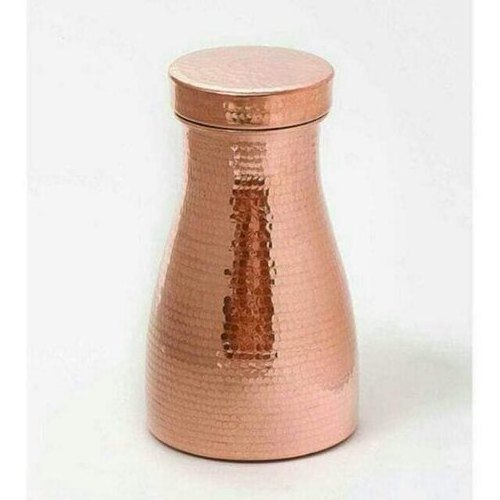 Modern New Shape Copper Water Jug Benefit Good Health Copper Jug for Milk Copper Hammered Sugar pot or Carafe or Bedside Pot