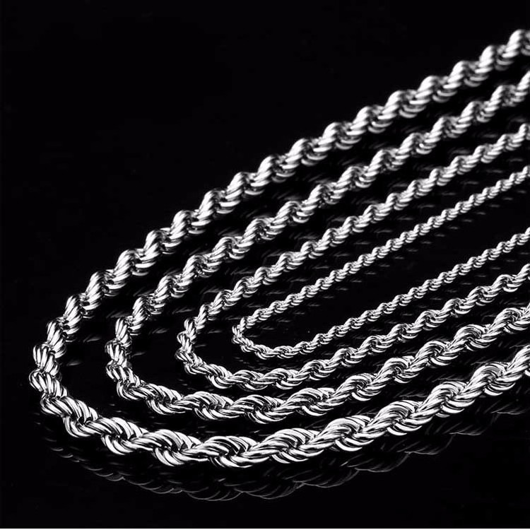 Stainless Steel Yellow Gold Plated Round Snake Chain Necklace Jewelry Fashion 18k Italian Gold Herringbone Chain